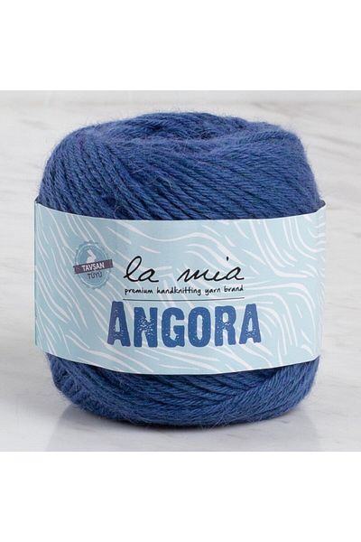 SAVA HOME COLLECTİON La Mia Angora 50gr Navy Blue Πλεκτό Σχοινί - L129 - 33803