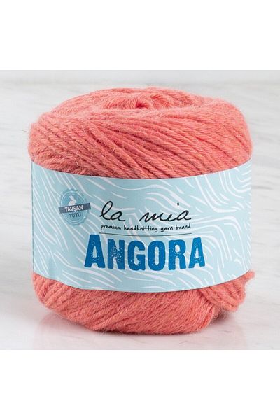 SAVA HOME COLLECTİON La Mia Angora 50gr Πορτοκαλί Πλεκτό Σχοινί - L126 - 33798