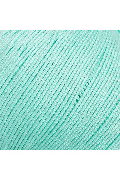 SAVA HOME COLLECTİON Ръчно плетена дамска тениска La Mia Lux Water Green от мерсеризиран памук - 137 - 33750
