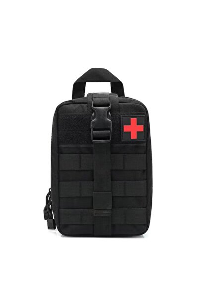 choice2 مجموعة الإسعافات الأولية التكتيكية السوداء مجموعة طبية للتخييم في حال...