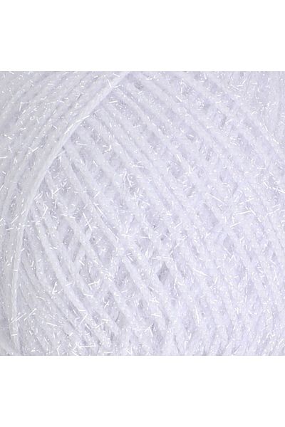sylar Loren Silver Optical White Hand Knitting Thread - Rs-Optical - 34068