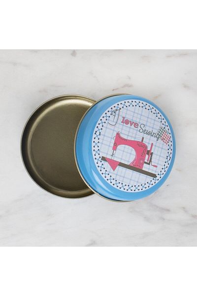Ethab Ticaret Blue Loren Metal Storage Box