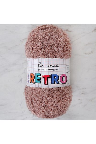 SAVA HOME COLLECTİON La Mia RETRO Ανοιχτό Dusty Rose Πλεκτό Νήμα - LM4101