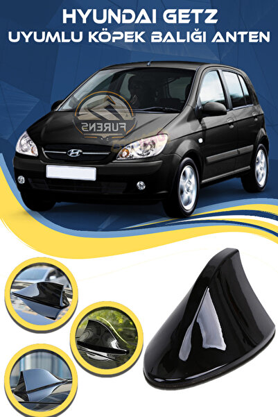 Furens Hyundai Getz Uyumlu Oto Balık Sırtı Anten Elektrikli Köpekbalığı Balin...