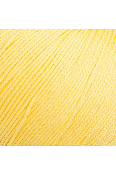 SAVA HOME COLLECTİON La Mia Lux Mercerized Cotton Yellow Hand Knitting Yarn - 177 - 33753