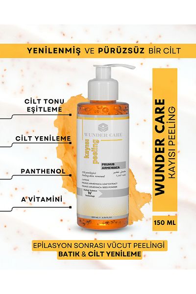WUNDERCARE Peeling after Epilation - Body Ingrown Hair and Skin Renewal