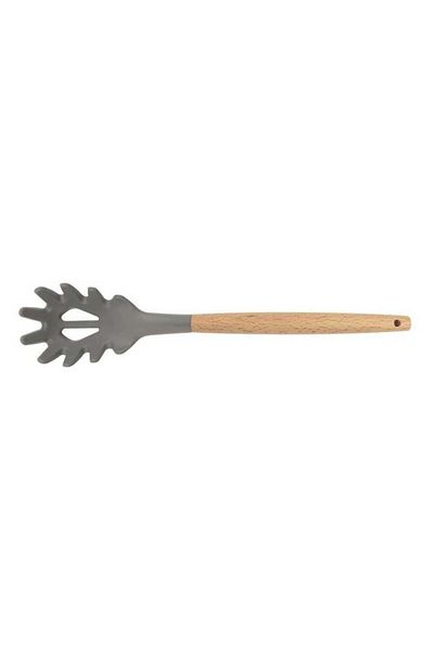 Epinox Silicone Spaghetti Spoon with Wooden Handle