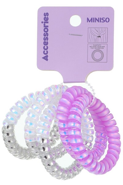 Miniso Spiral Saç Lastiği (5 Adet)
