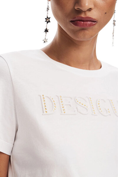 Desigual Tricou Desigual Brandy - 24WWTK24-1000