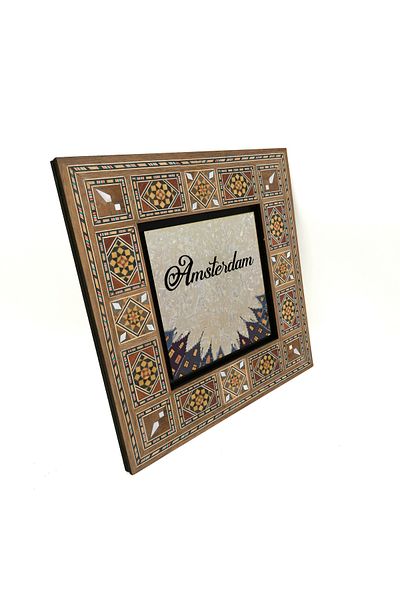 Sadrazam Masă MDF imprimată vizual Amsterdam 20x20 Krg-12