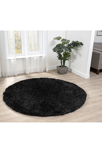 CASERA HOME VICTORIA COLLECTION SIYAH PELUS SHAGGY MODERN DOKUMA COCUK, OTURM...