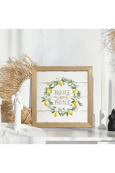 HOMEPACK Единична картина с дървена рамка, единичен плакат, картина KTC/033