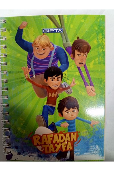Gıpta Rafadan Tayfa Sp A6 Cardboard Notebook