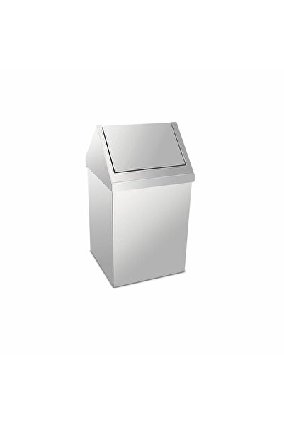 Palex Κάδος απορριμμάτων με κάλυμμα από χρώμιο 45 λίτρων