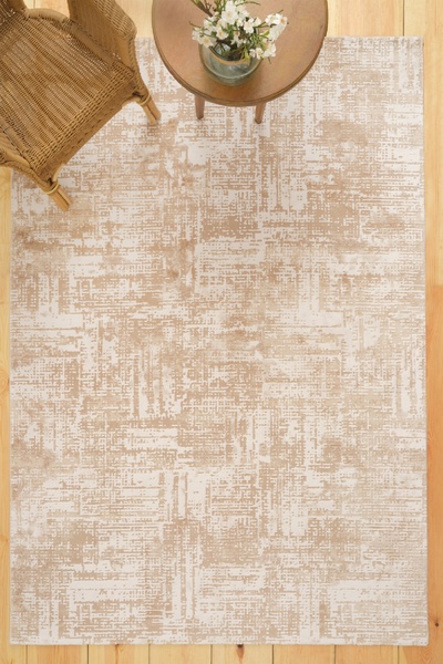 Kaşmir Halı Artos Bej Salon Mutfak Halısı Yolluk