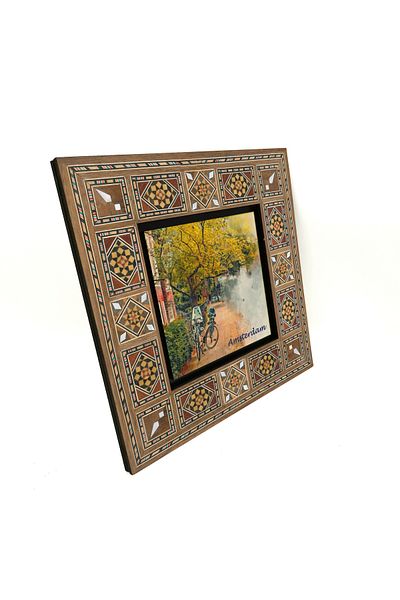 Sadrazam Masă MDF imprimată vizual Amsterdam 20x20 Krg-13