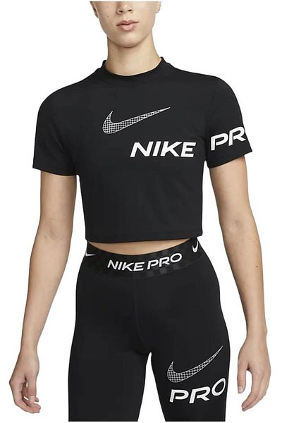 Nike Tricou NIKE Pro Dri-FIT Crop - DX0078-010