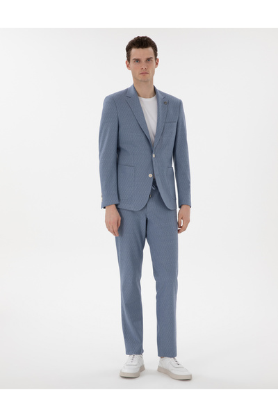 Pierre Cardin Açık Mavi Slim Fit Takım Elbise 50302416-VR003