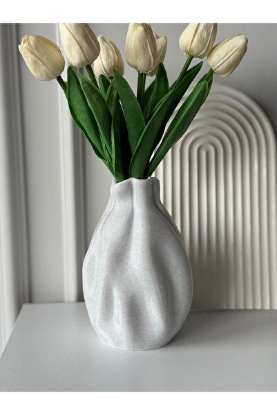 DREAM MODE 3D Dekoratif Modern Tasarımlı şık ve zarif  Sahraİpeği Vazo