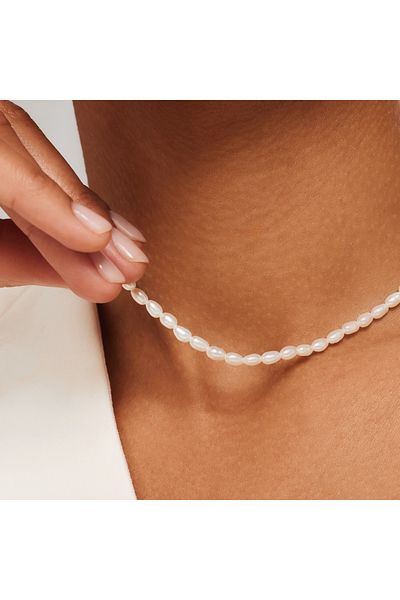 Isabel Bernard Aidee 14 Karat Kette, Perlenkette