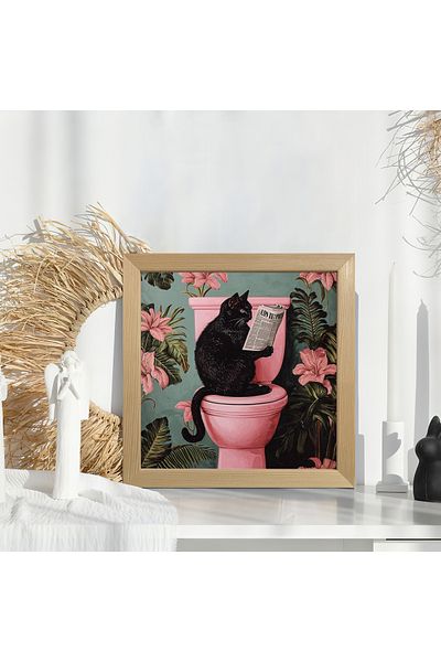 HOMEPACK Единична картина с дървена рамка, единичен плакат, картина KTC/016