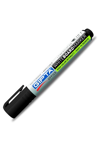 Gıpta F1331 Permanent Marker Yuvarlak Uç Siyah