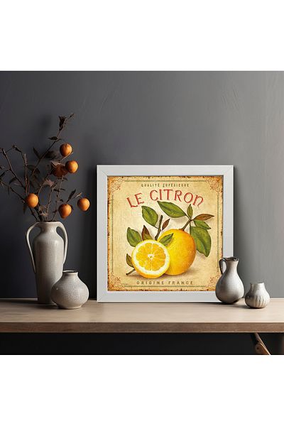 HOMEPACK Single Wooden Framed Painting One Piece Poster Painting Ktc/019
