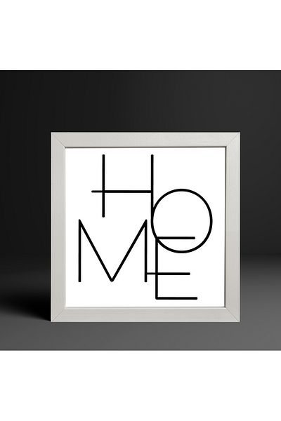 HOMEPACK Single Wooden Framed Painting One Piece Poster Painting Ktc/035