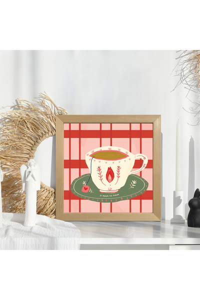 HOMEPACK Μονό Ξύλινο Πλαίσιο Πίνακας Μονοκόμματης Αφίσας KTC/031