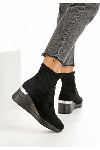 B T Shoes Sneakers Cu Platforma Negri Torino