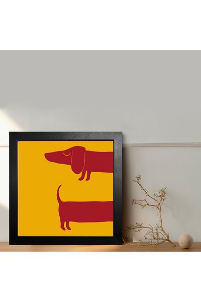 HOMEPACK Pictură cu un singur cadru din lemn Pictură poster dintr-o bucată KTC/022