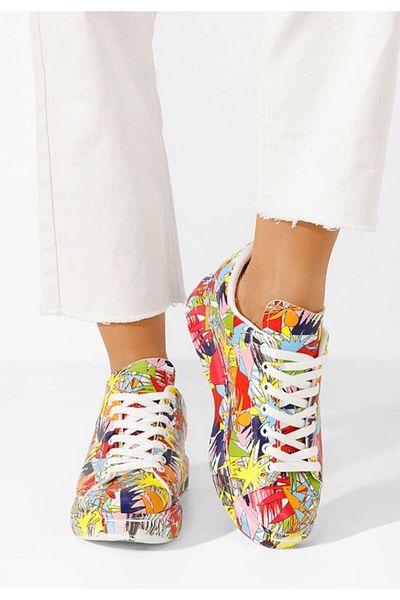 B T Shoes Sneakers Dama Splash Multicolori