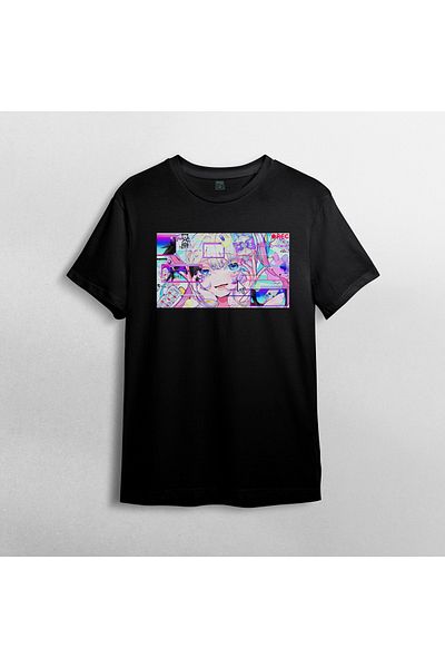 Pixxa Μπλουζάκι Unisex Cotton Crew Neck 100% % Μοντέλο 3