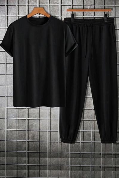 uyguntarz Unisex 2-Piece Nothing Printed Tracksuit Set