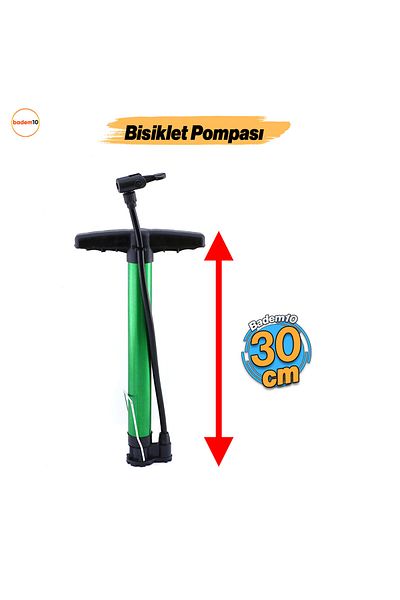 Badem10 Hand Type Bicycle Pump with 30 cm Air Inflation Tip