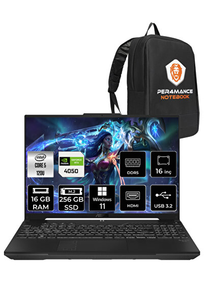 ASUS Tuf Gaming F16 Core Ultra 5 210H RTX 4050 16GB RAM 256GB SSD 16" FHD+ 14...
