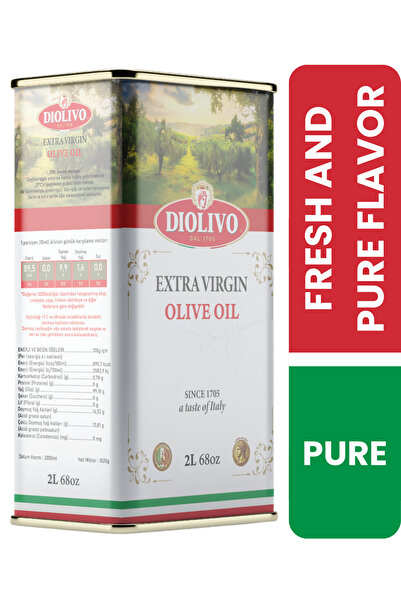 Diolivo Dal Since 1705 Diolivo 2 Litre Naturel Sızma Zeytinyağı