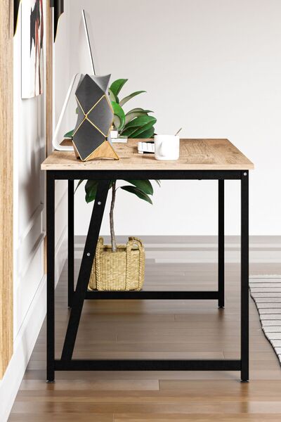 Ceramical MS2 Computer Desk , Gaming Desk , Modern Furniture For Home Office - 60x160 Cm - Pine