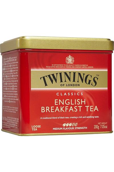 Twinings English Breakfast Tea 200 Gr Pack of 6