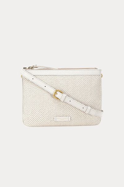 GIANNI CHIARINI Frida Straw Knitted Shoulder Bag