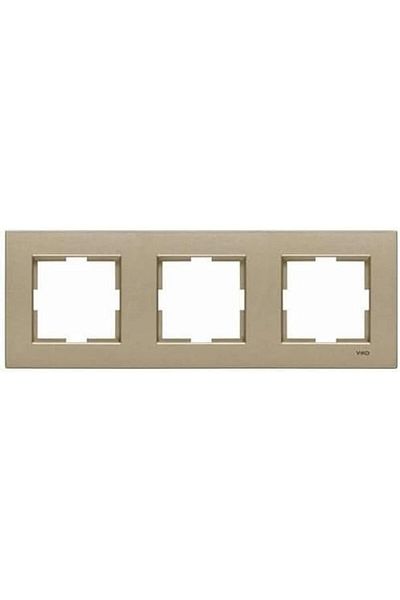 VİKO Viko Novella Bronze Triple Frame