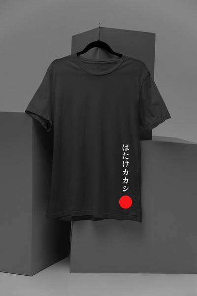 362BASKI Tricou imprimat cu design japonez