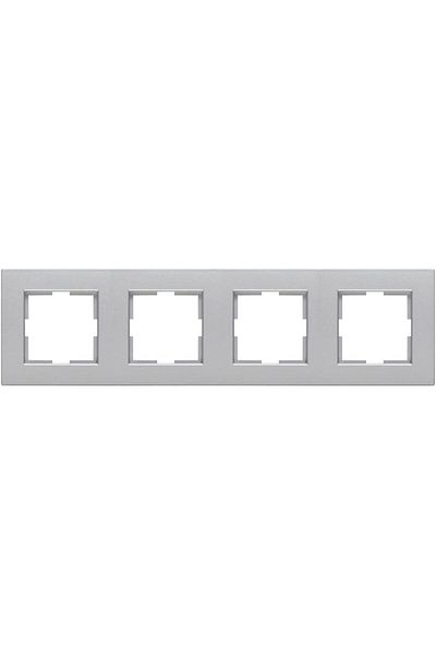VİKO Novella Silver Quadruple Frame