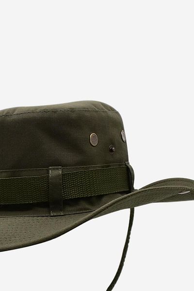 Külah Khaki Green Outdoor Hat UV Protected Bucket Safari Hat