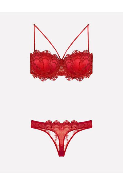 Nurteks 4591 Supported Lace Bra Set