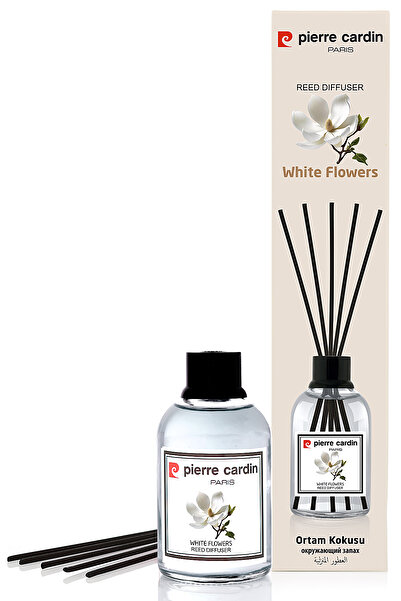 Pierre Cardin Reed Diffuser 110 ml - Whıte Flowers (BEYAZ ÇİÇEKLER)- Oda Kokusu