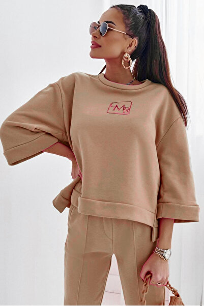 adorashop Women's Tracksuit Cotton 3 Yarn Cmr 3426-2