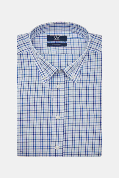 W Collection Blue Long Sleeve Shirt