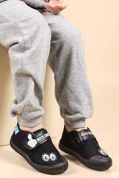 GEZER 02958 Pantofi zilnici cu velcro pentru băieți