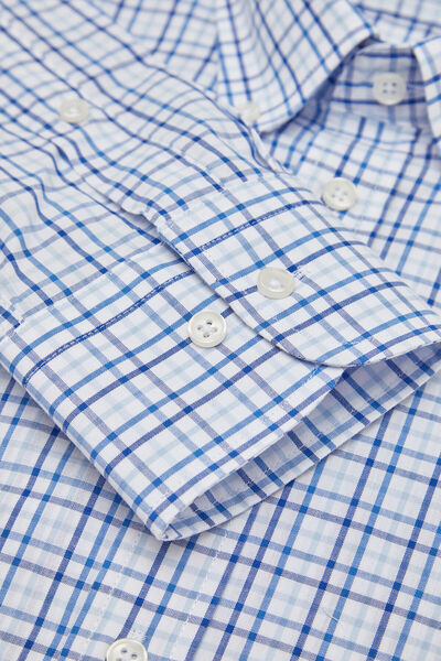 W Collection Blue Long Sleeve Shirt